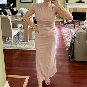 Reformation long knit dress